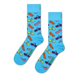 чорапи,мъжки,чорапи,дамски,чорапи,happy,socks,skateboard,crew,socks,blue,(blue)