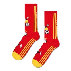 чорапи,мъжки,чорапи,дамски,чорапи,happy,socks,world,cup,spain,sneaker,crew,socks,red,(red)