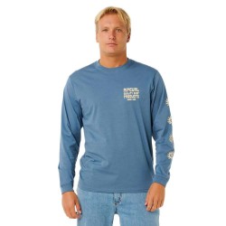 тениска,мъжки,тениски,дамски,тениски,rip,curl,pacific,rinse,long,sleeve,t,shirt,blue,(bluefin)