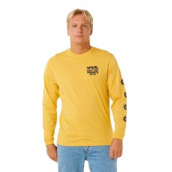 тениска,мъжки,тениски,дамски,тениски,rip,curl,pacific,rinse,long,sleeve,t,shirt,yellow,(ochre)