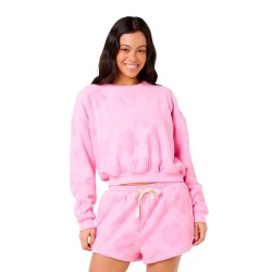 блуза,дамски,блузи,rip,curl,paradise,terry,crew,sweatshirt,pink,(pink)