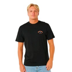Тениска Rip curl Shred Til short sleeve T-shirt - Black (Black) тениска,мъжки,тениски,дамски,тениски,rip,curl,shred,til,short,sleeve,t,shirt,black,(black)