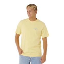 Тениска Rip curl Shred Til short sleeve T-shirt - Yellow (Sunlight) тениска,мъжки,тениски,дамски,тениски,rip,curl,shred,til,short,sleeve,t,shirt,yellow,(sunlight)