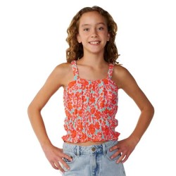 риза,с,къс,ръкав,дамски,ризи,мъжки,ризи,rip,curl,sunshine,squad,woven,short,sleeve,shirt,orange,blue,(mint,haze)