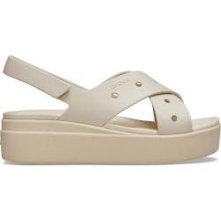 Сандали Crocs Brooklyn 4U Cross Strap sandals - Beige (Frappe) сандали,дамски,сандали,и,чехли,crocs,brooklyn,4u,cross,strap,sandals,beige,(frappe)