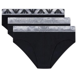 Emporio armani EM000258_AF18886 slips 3 units - Black (Black / Black / Black) мъжко,бельо,emporio,armani,em000258,af18886,slips,3,units,black,(black,black,black)