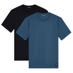 мъжко,бельо,emporio,armani,em000391,af20673,short,sleeve,base,layer,2,units,blue,black,(ar.blue,orion)