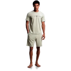 Пижама Emporio armani EM000400_AF18890 short sleeve pyjama - Green (Sage) пижама,мъжки,пижами,emporio,armani,em000400,af18890,short,sleeve,pyjama,green,(sage)