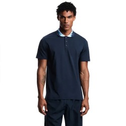Emporio armani EM000571_AF20432 short sleeve polo - Blue (Armani Blue) дамски,блузи,с,яка,мъжки,блузи,с,яка,emporio,armani,em000571,af20432,short,sleeve,polo,blue,(armani,blue)
