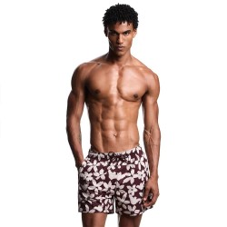 Бански гащета Emporio armani EM000583_AF20443 swimming shorts - Purple (Flower Eagle Andorra) бански,гащета,мъжки,бански,костюми,emporio,armani,em000583,af20443,swimming,shorts,purple,(flower,eagle,andorra)