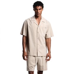 риза,с,къс,ръкав,дамски,ризи,мъжки,ризи,emporio,armani,em000593,af20430,short,sleeve,shirt,beige,(stone)