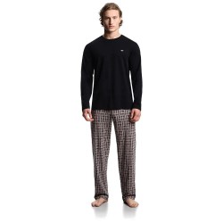 пижама,мъжки,пижами,emporio,armani,em000611,af18885,pyjama,black,(black,iron,check)