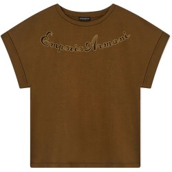 тениска,мъжки,тениски,дамски,тениски,emporio,armani,ew000616,af20243,short,sleeve,t,shirt,brown,(dark,olive)