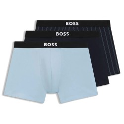 Боксерки BOSS One D 10267408 01 boxers 3 units - Multicolor (Open Blue) боксерки,мъжко,бельо,boss,one,d,10267408,01,boxers,3,units,multicolor,(open,blue)