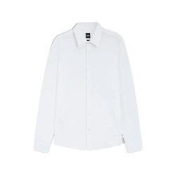 Риза с дълъг ръкав BOSS Roan 10248746 long sleeve shirt - White (White) риза,с,дълъг,ръкав,дамски,ризи,мъжки,ризи,boss,roan,10248746,long,sleeve,shirt,white,(white)