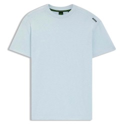 Тениска BOSS Terrace T-shirt - Blue (Open Blue) тениска,мъжки,тениски,дамски,тениски,boss,terrace,t,shirt,blue,(open,blue)