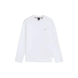 Тениска BOSS Townley 01 long sleeve T-shirt - White (White) тениска,мъжки,тениски,дамски,тениски,boss,townley,01,long,sleeve,t,shirt,white,(white)