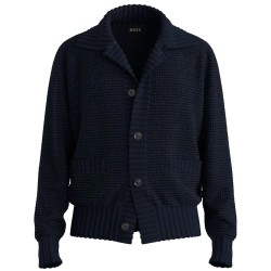 Блуза BOSS Ulivi 10276812 sweater - Blue (Dark Blue) блуза,мъжки,пуловери,дамски,пуловери,boss,ulivi,10276812,sweater,blue,(dark,blue)