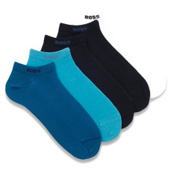 чорапи,мъжки,чорапи,дамски,чорапи,boss,uni,10244663,01,short,socks,5,pairs,multicolor,(bright,blue)