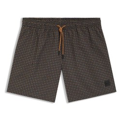 бански,гащета,мъжки,бански,костюми,boss,vibe,10261220,swimming,shorts,brown,(black)