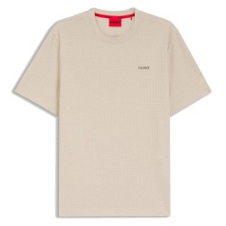тениска,мъжки,пижами,hugo,austin,short,sleeve,pyjama,t,shirt,beige,(light,beige)