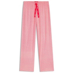 Пижама HUGO Casual 10277507 RED pyjama pants - Pink (Open Pink) пижама,дамски,пижами,hugo,casual,10277507,red,pyjama,pants,pink,(open,pink)