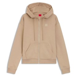 блуза,дамски,блузи,hugo,dalfine,sweatshirt,beige,(light,pastel,brown)