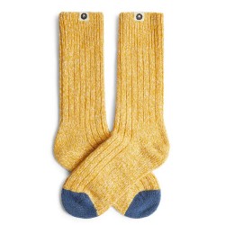 Чорапи Jimmy lion Premium Winter Cash II long socks - Yellow (Yellow Twisted) чорапи,мъжки,чорапи,дамски,чорапи,jimmy,lion,premium,winter,cash,ii,long,socks,yellow,(yellow,twisted)