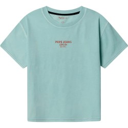 Тениска Pepe jeans Owen short sleeve T-shirt - Blue (Aqua Blue) тениска,мъжки,тениски,дамски,тениски,pepe,jeans,owen,short,sleeve,t,shirt,blue,(aqua,blue)