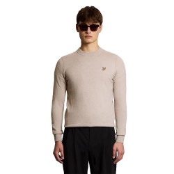 блуза,мъжки,пуловери,lyle,&,scott,kn2124vc,sweater,beige,(cinder)