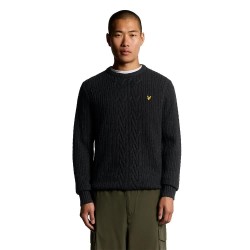 блуза,мъжки,пуловери,lyle,&,scott,kn2318v,sweater,black,(jet,black,marl)