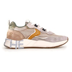 Маратонки Voile blanche CLUB01 trainers - Beige (Sand / Orange) маратонки,мъжки,маратонки,дамски,маратонки,voile,blanche,club01,trainers,beige,(sand,orange)