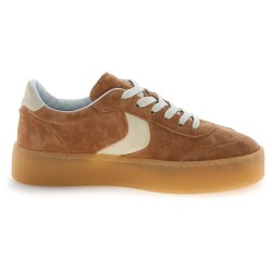 Маратонки Voile blanche Mind 02 trainers - Brown (Birk Brown / Off White) маратонки,мъжки,маратонки,дамски,маратонки,voile,blanche,mind,02,trainers,brown,(birk,brown,off,white)