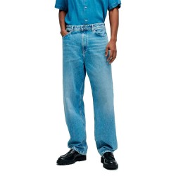 дънки,мъжки,панталони,дамски,панталони,salsa,jeans,21010818,loose,straight,fit,jeans,blue,(light,wash)