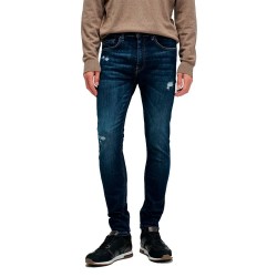 Дънки Salsa jeans 21010835 Skinny Fit jeans - Blue (Medium Wash) дънки,мъжки,панталони,salsa,jeans,21010835,skinny,fit,jeans,blue,(medium,wash)