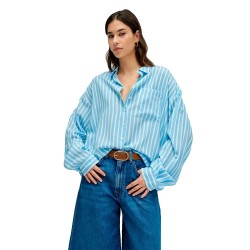 Риза с дълъг ръкав Salsa jeans 21011119 long sleeve shirt - Blue (Light Blue) риза,с,дълъг,ръкав,дамски,ризи,мъжки,ризи,salsa,jeans,21011119,long,sleeve,shirt,blue,(light,blue)