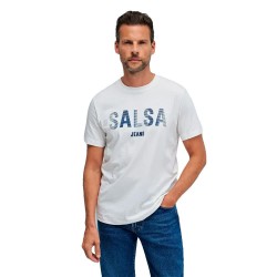 тениска,мъжки,тениски,дамски,тениски,salsa,jeans,21011137,short,sleeve,t,shirt,white,(light,pearl,v2)