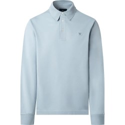 мъжки,блузи,с,яка,hackett,fashioned,collar,long,sleeve,polo,blue,(dusty,blue)