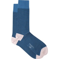 Чорапи Hackett Stripes socks - Blue (Chambray Blue) чорапи,мъжки,чорапи,дамски,чорапи,hackett,stripes,socks,blue,(chambray,blue)
