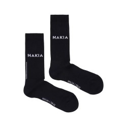 Чорапи Makia Crew socks 2 pairs - Black (Black) чорапи,мъжки,чорапи,дамски,чорапи,makia,crew,socks,2,pairs,black,(black)