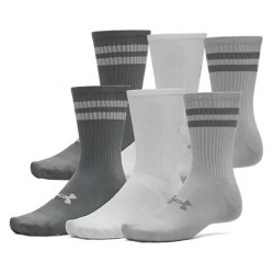 чорапи,мъжки,чорапи,дамски,чорапи,under,armour,essential,crew,socks,6,units,grey,(gray)
