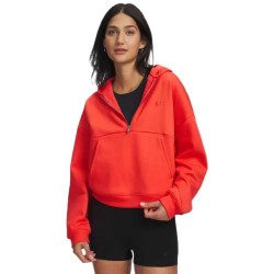 суичър,дамски,блузи,under,armour,icon,fleece,hoodie,red,orange,(red)