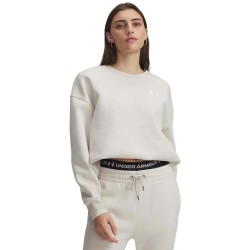 поларена,блуза,дамски,блузи,under,armour,icon,fleece,oversized,crew,sweatshirt,white,(white)