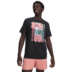 тениска,мъжки,тениски,дамски,тениски,under,armour,logo,collage,short,sleeve,t,shirt,black,(black)