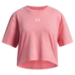 Тениска Under armour Rival Wash short sleeve T-shirt - Pink (Pink) тениска,мъжки,тениски,дамски,тениски,under,armour,rival,wash,short,sleeve,t,shirt,pink,(pink)