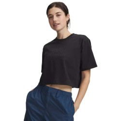 тениска,мъжки,тениски,дамски,тениски,under,armour,scriptheart,crop,short,sleeve,t,shirt,black,(black)