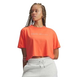 тениска,мъжки,тениски,дамски,тениски,under,armour,wm,crop,short,sleeve,t,shirt,orange,(red)