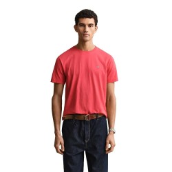 тениска,мъжки,тениски,дамски,тениски,gant,2003184,regular,fit,short,sleeve,t,shirt,red,(rose,red)