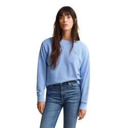 Блуза Gant 4201414 sweatshirt - Blue (Hydrangea Blue) блуза,дамски,блузи,gant,4201414,sweatshirt,blue,(hydrangea,blue)