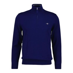 блуза,мъжки,пуловери,дамски,пуловери,gant,classic,half,zip,sweater,blue,(rich,navy)